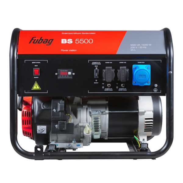 Бензиновый генератор Fubag BS 5500 для дачи фото