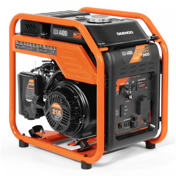 Бензиновый инверторный генератор DAEWOO GDA 4400i для дома фото