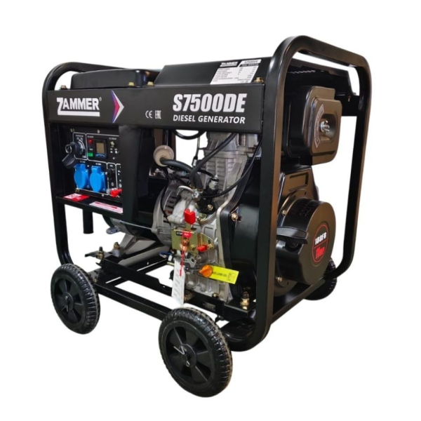 Дизельный генератор Zammer S7500DE S7500DE фото