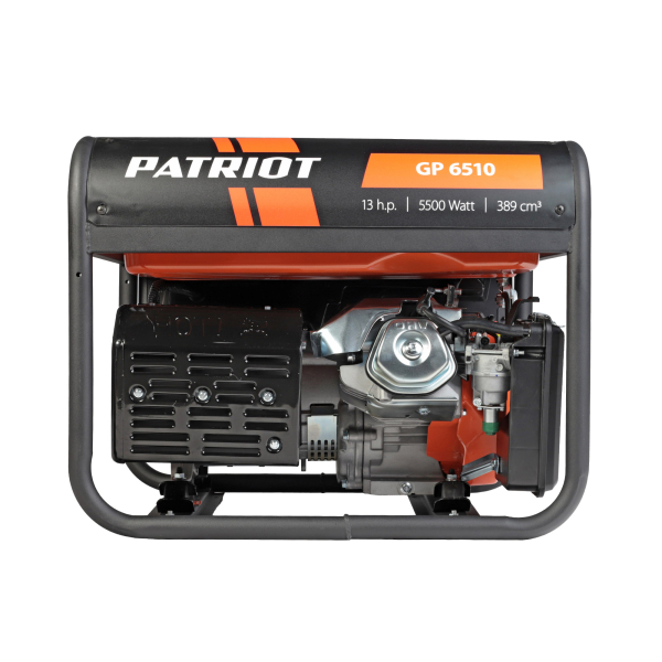 Бензиновый генератор PATRIOT GP 6510 для дома фото
