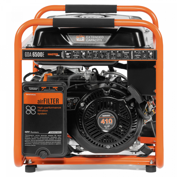 Бензиновый генератор DAEWOO GDA 6500E для газового котла фото