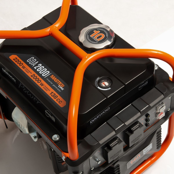 Бензиновый инверторный генератор DAEWOO GDA 2600i для газового котла фото