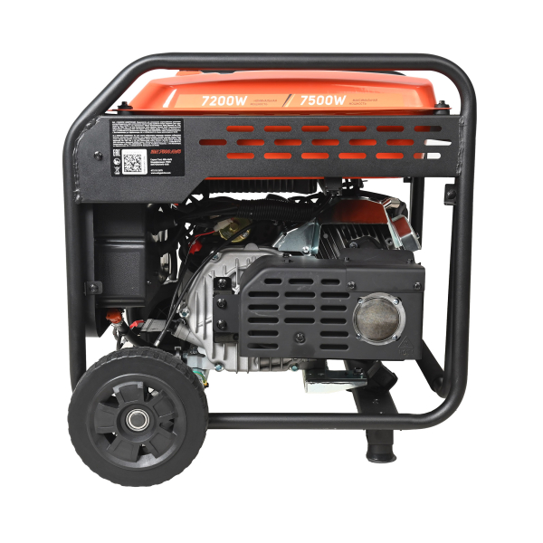 Бензиновый инверторный генератор PATRIOT iGN 7500AWS на колесах фото