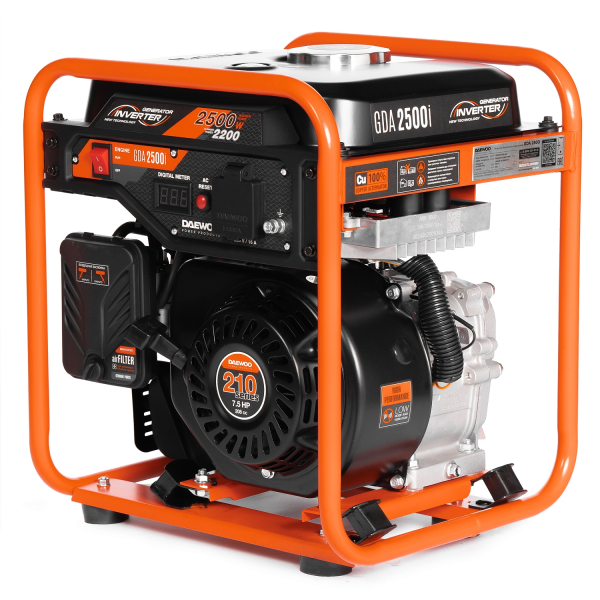 Бензиновый инверторный генератор DAEWOO GDA 2500i для газового котла фото