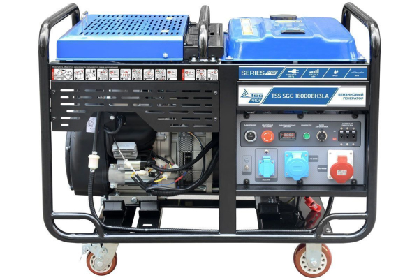 Бензиновый генератор ТСС SGG 16000EH3LA для газового котла фото