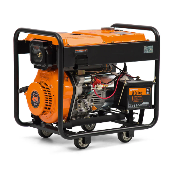 Дизельный генератор DAEWOO DDAE 6000XE DDAE 6000XE для дома фото