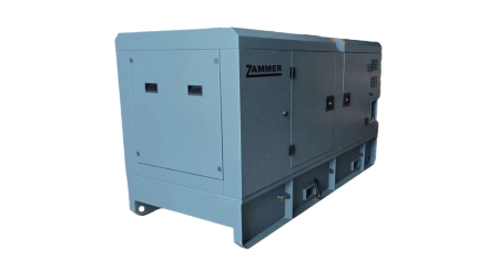 Дизельный генератор Zammer AD-100-Т400 в кожухе со встроенным АВР фото