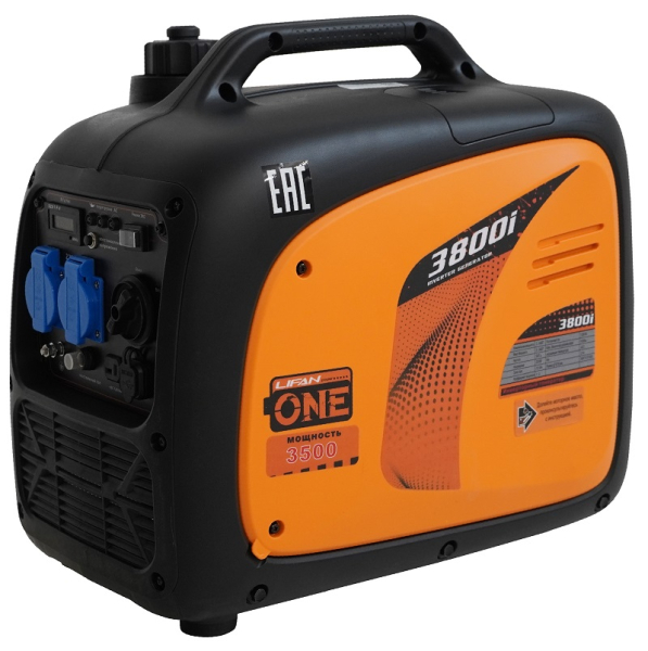 Бензиновый инверторный генератор Lifan 3800i переносной фото