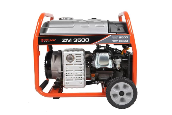 Бензиновый генератор Mitsui ZM 3500 на колесах фото