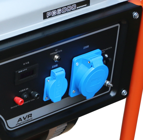 Бензиновый генератор Zongshen PB 6000 для газового котла фото