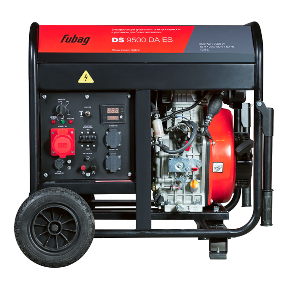 Дизельный генератор Fubag DS 9500 DA ES 646239 передвижной фото