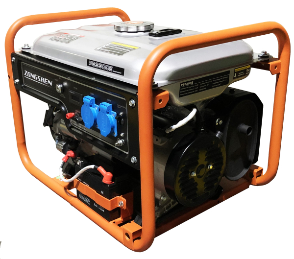 Бензиновый генератор Zongshen PB 3300 E для дома фото