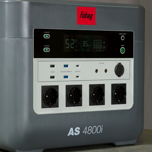 Портативная электростанция Fubag AS 4800i (аккумулятор LiFePO4) для дачи фото