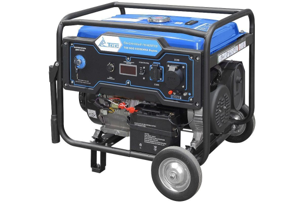 Бензиновый генератор ТСС SGG 6000EHNA Duplex для дома фото