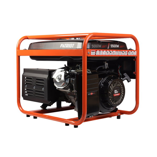 Бензиновый генератор PATRIOT SRGE 6500 E для дома фото