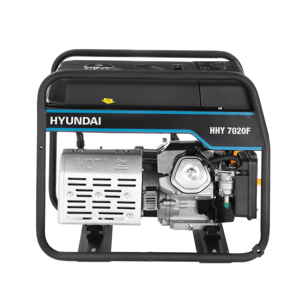 Бензиновый генератор Hyundai HHY 7020F для дачи фото