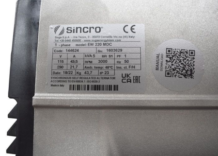 Дизельный генератор REDVOLT 192FAE-220MDC-B Дизельный генератор REDVOLT 192FAE-220MDC-B фото