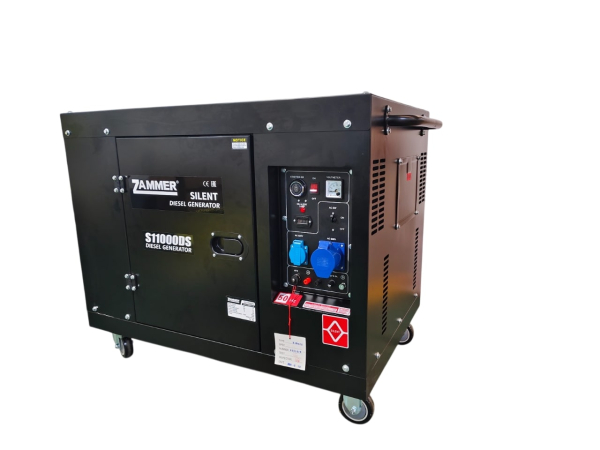 Дизельный генератор Zammer S11000DS S11000DS на колесах фото