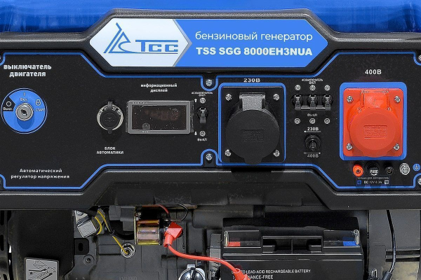 Бензиновый генератор ТСС SGG 8000EH3NUA для газового котла фото