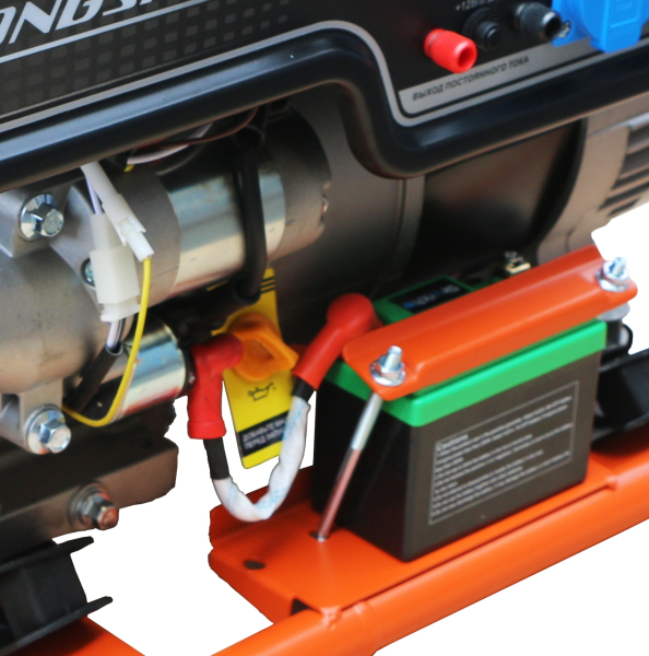 Бензиновый генератор Zongshen PB 6000 E для газового котла фото