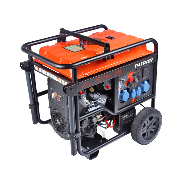 Бензиновый генератор PATRIOT GRA 12000 AWS на колесах фото