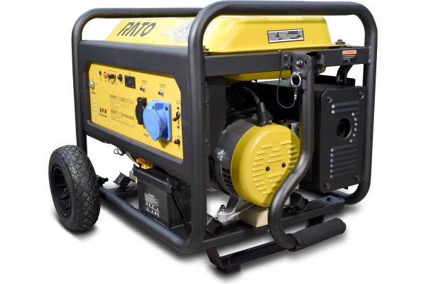 Бензиновый генератор RATO R8500D электростартер + колесный комплект передвижной Бензиновый генератор RATO R8500D электростартер + колесный комплект передвижной фото