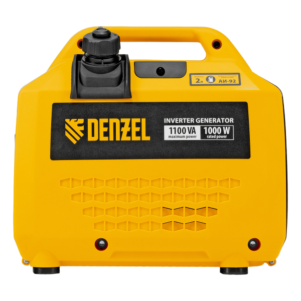 Бензиновый инверторный генератор DENZEL GS-1100iS для дома фото