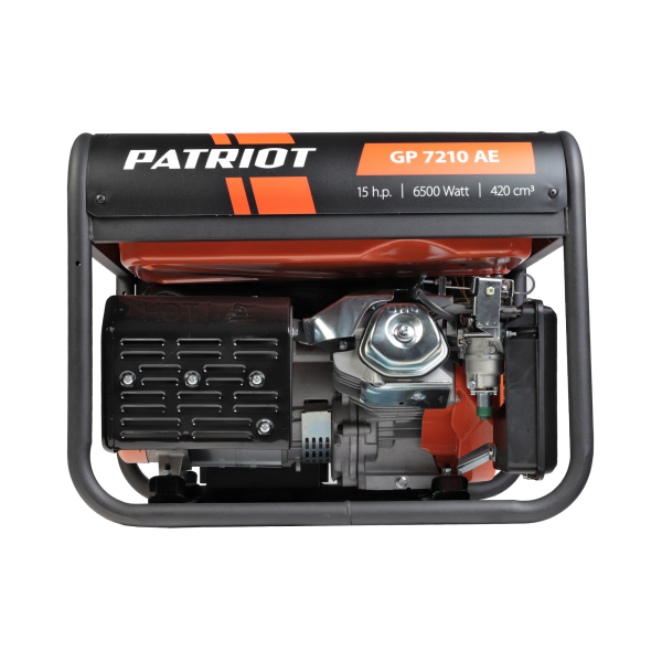 Бензиновый генератор PATRIOT GP 7210 AE на колесах фото