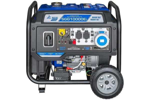 Бензиновый инверторный генератор ТСС SGG 10000Ei для газового котла фото