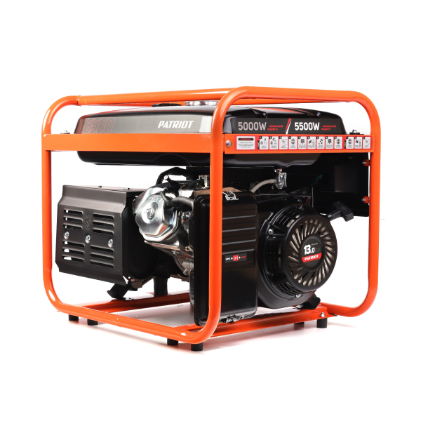 Бензиновый генератор PATRIOT SRGE 6500 портативный фото