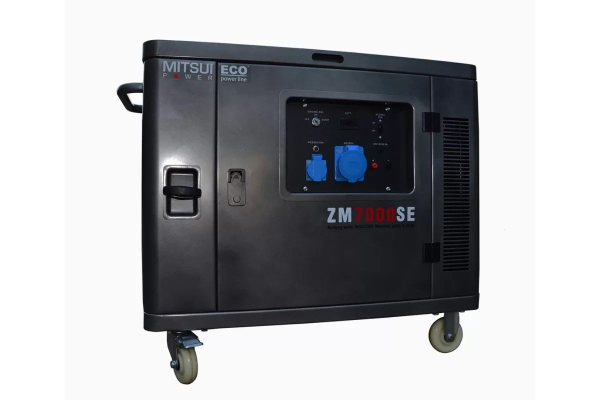 Бензиновый генератор Mitsui ZM 7000 SE для дачи фото