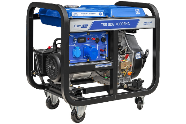 Дизельный генератор ТСС SDG 7000EHA 100033 фото