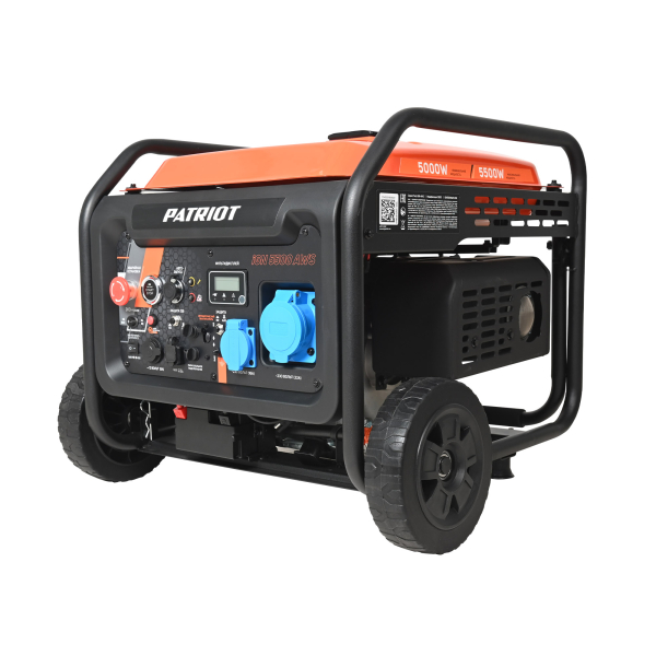Бензиновый инверторный генератор PATRIOT iGN 5500AWS переносной фото