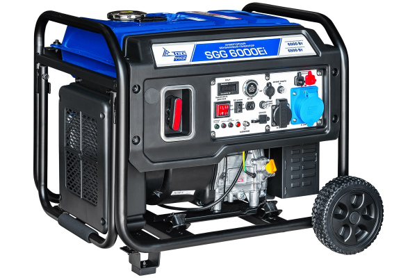 Бензиновый инверторный генератор ТСС SGG 6000Ei для дома фото