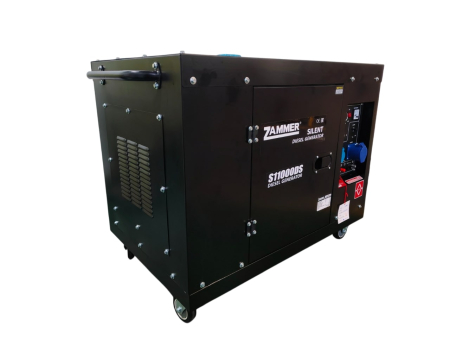 Дизельный генератор Zammer S11000DS- 7,5кВт кожух фото