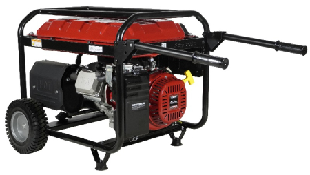 Бензиновый генератор Loncin LC10000D-AS, 3-х фазный (с мощностью без ограничений при 1-но и 3-х фазном режиме) фото