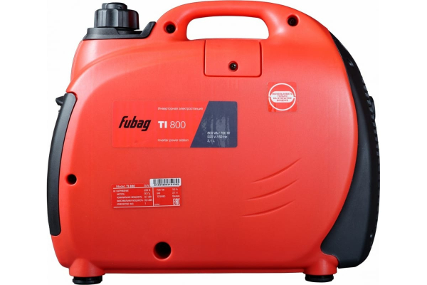 Бензиновый инверторный генератор Fubag TI 800 для дачи фото
