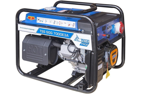 Бензиновый генератор ТСС SGG 7000E3A с в кожухе МК-1.1 фото