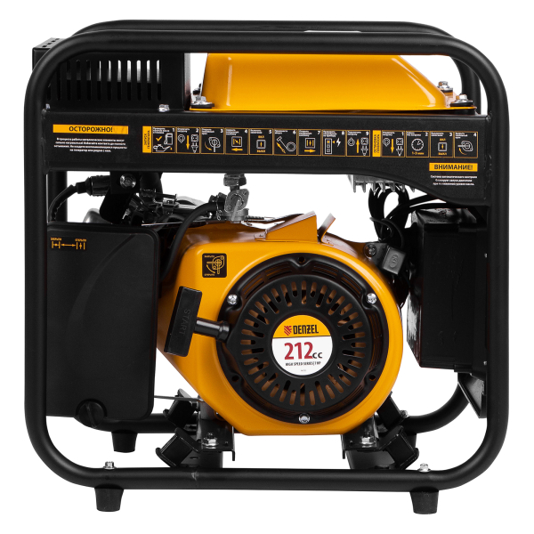 Бензиновый инверторный генератор DENZEL GT-3500iF для газового котла фото