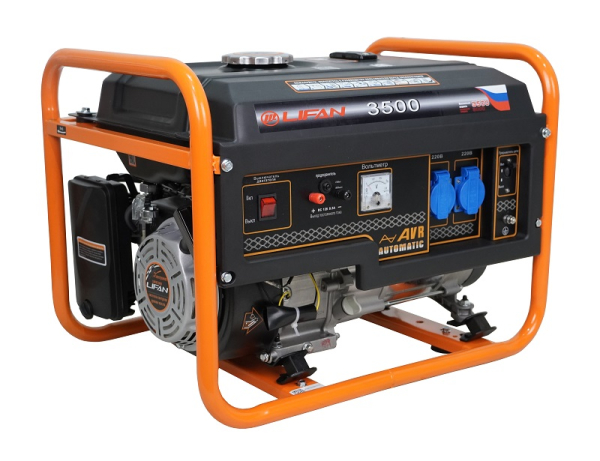 Бензиновый генератор Lifan 3 GF-6 (LF3500) для дома фото