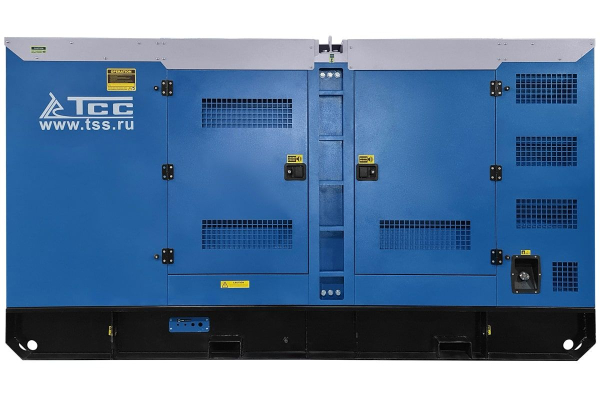 Дизельный генератор ТСС ЭД-200-Т400 в шумозащитном кожухе на прицепе 025269 2-х тактный фото