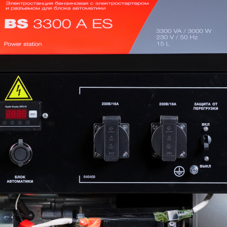 Бензиновый генератор Fubag BS 3300 A ES фото