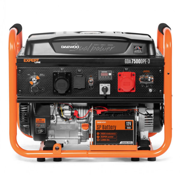 Бензиновый генератор DAEWOO GDA 7500 DPE-3 Бензиновый генератор DAEWOO GDA 7500 DPE-3 фото