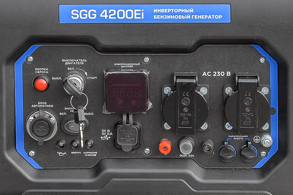 Бензиновый инверторный генератор ТСС SGG 4200Ei для дома фото