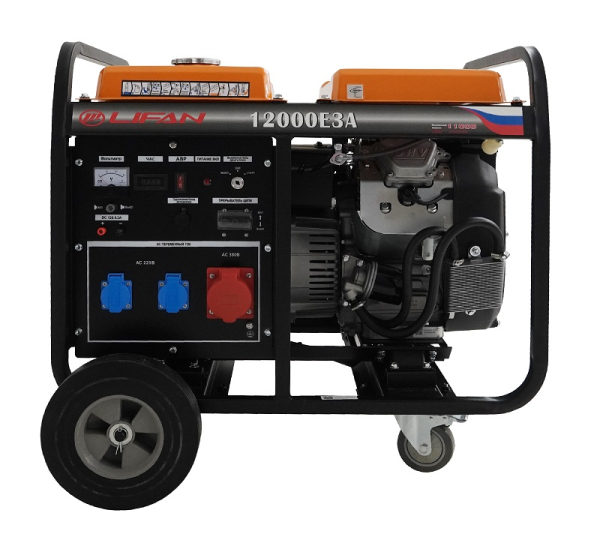 Бензиновый генератор Lifan 12000E3A Бензиновый генератор Lifan 12000E3A фото