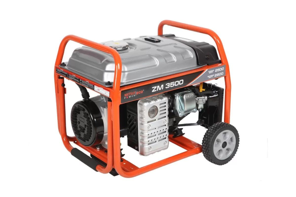 Бензиновый генератор Mitsui ZM 3500 на колесах фото