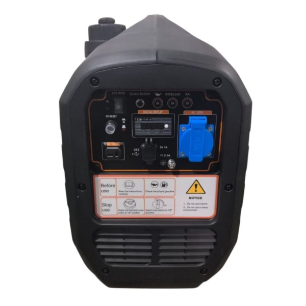 Бензиновый инверторный генератор Zammer S2300iS для дома фото