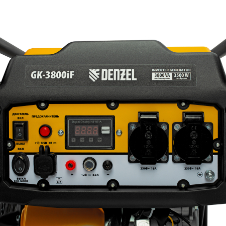 Бензиновый генератор DENZEL GK-3800iF фото