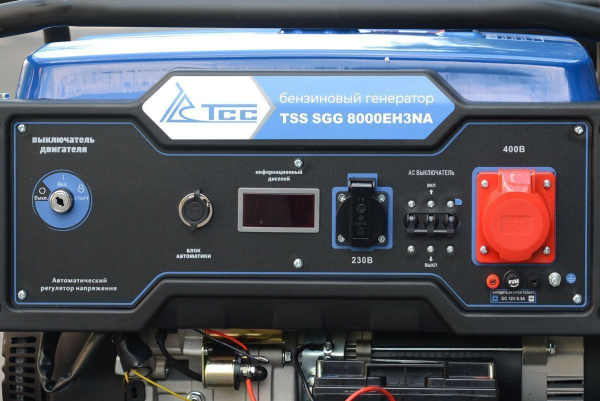 Бензиновый генератор ТСС SGG 8000EH3NA в кожухе МК-1.1 уличный Бензиновый генератор ТСС SGG 8000EH3NA в кожухе МК-1.1 уличный фото