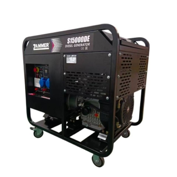 Дизельный генератор Zammer S15000DE S15000DE промышленный фото